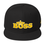 DBS Boss Snapback Cap Yell&blck stitch