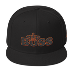 DBS Boss Snapback Cap black&orange stitch