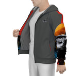 DBS Animalistic Asphalt Zip Hoodie