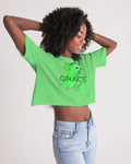 DBS Green Lady Women's Lounge Cropped Top