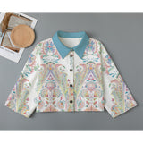 DBS Floral Cool 8 Cropped Women's Jacket