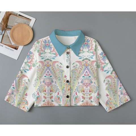 DBS Floral Cool 8 Cropped Women's Jacket