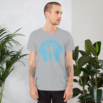 Rebirth aqua ink T-shirt