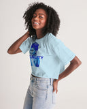 Blue Lady Women's Lounge Cropped Top