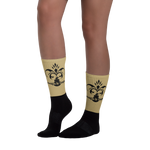 Royal Sengbe socks tan - Designs By Sengbe