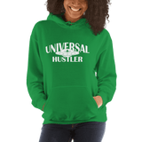 Universal Hustler white inc Hoodie - Designs By Sengbe