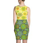 Flower Split 4 Dress