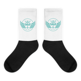 DBS Circle socks blue - Designs By Sengbe