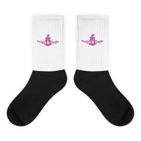 Pink DBS Logo Socks