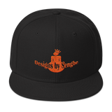 DBS Logo Orange Snapback Hat