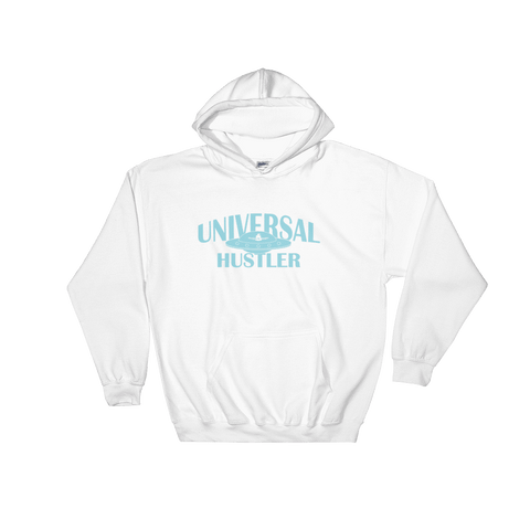 Universal Hustler blue ink Hoodie - Designs By Sengbe