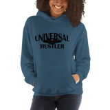 Universal Hustler black ink Hoodie - Designs By Sengbe