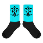 Royal Sengbe socks sky - Designs By Sengbe
