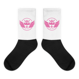 DBS Circle socks pink - Designs By Sengbe