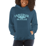 Universal Hustler blue ink Hoodie - Designs By Sengbe