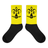 Royal Sengbe socks yellow - Designs By Sengbe